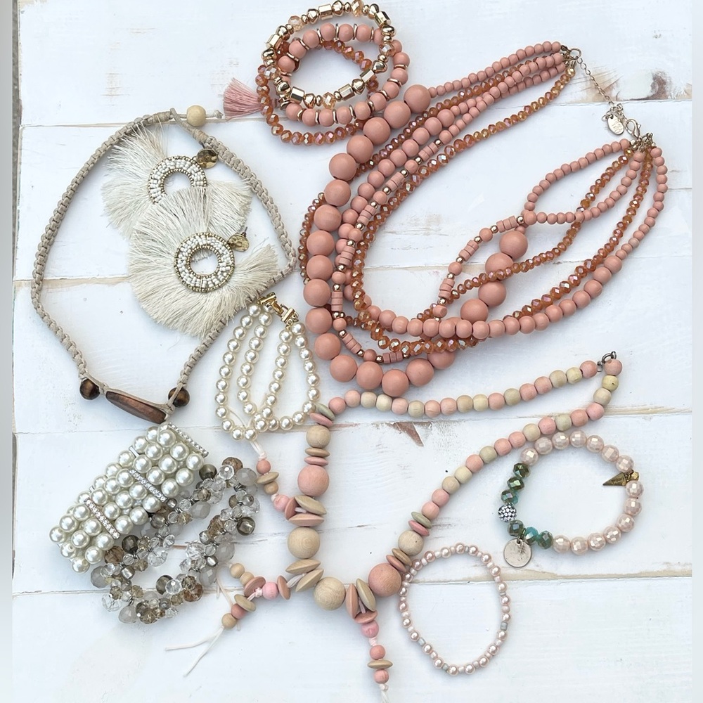 Vintage Contemporary Lot of Jewelry - Romantic and Boho